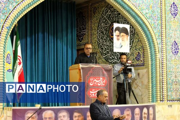 مراسم بزرگداشت شهدای اقتدار در مصلای امام خمینی(ره) یاسوج 