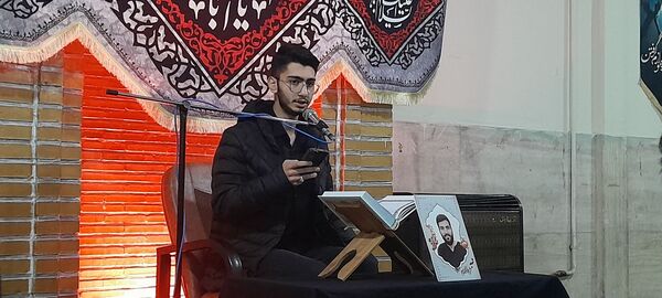 مراسم سوگواری شهادت حضرت زهرا(س) در شهیدستان انقلاب اسلامی 
