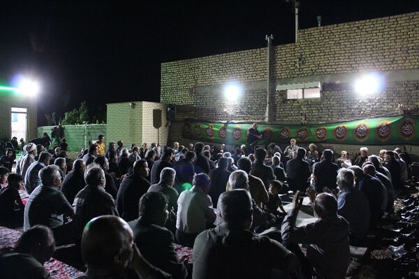 عزاداری دهه دوم محرم در روستای منیر آباد