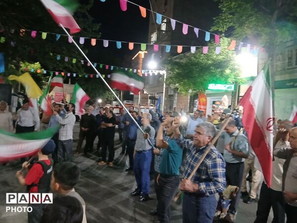 نود و دومین شب ایستادگی مردم زیبادشت در بیعت با آرمان‌های انقلاب