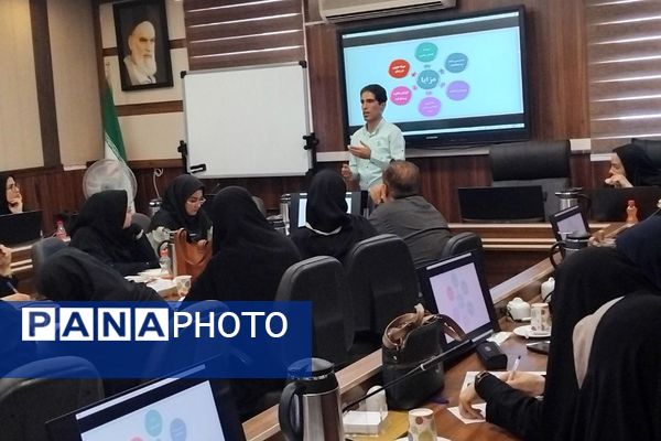 برگزاری جلسه آموزشی سرگروه های آموزشی قطب شهرری به میزبانی ناحیه یک شهرری