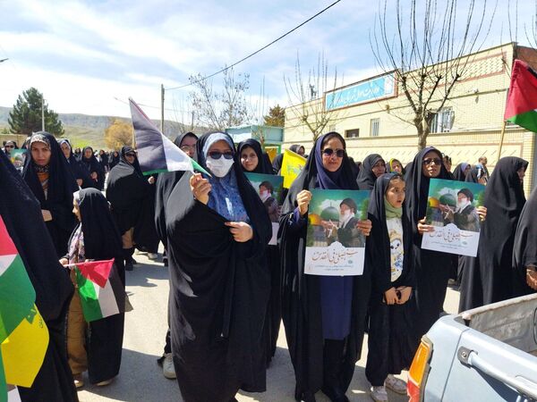 راهپیمایی روز جهانی قدس در شهر راز
