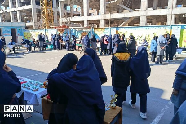 رنگِ خلاقیت در مدرسه رستمرودی پیچید