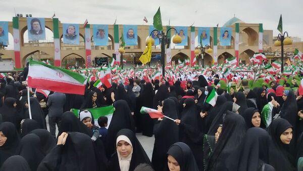 سازمان دانش‌آموزی و پانا استان یزد همه پای کار در ۲۲ بهمن