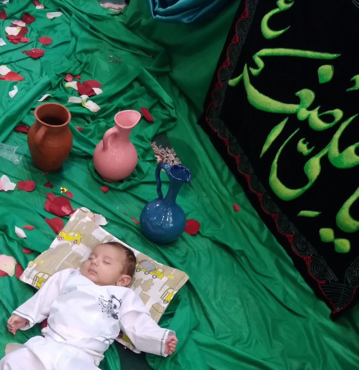 بیعت شیرخواران با شیرخوار کربلا در املش