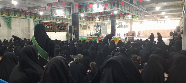 حجله نمادین حضرت قاسم(ع) در سامان