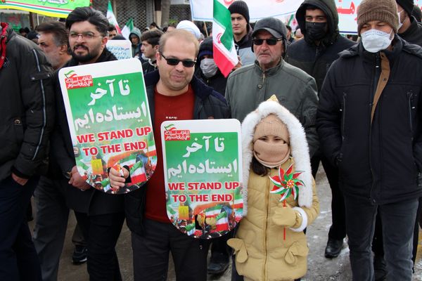 راهپیمایی ۲۲ بهمن در آشخانه