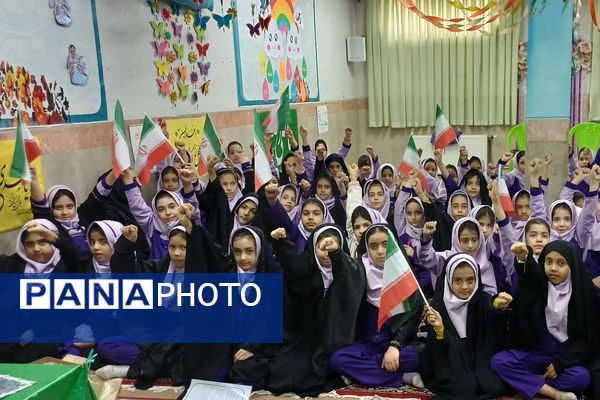 اجرای طرح «لاله‌های روشن» در دبستان آزاده ناحیه دو شهرری 