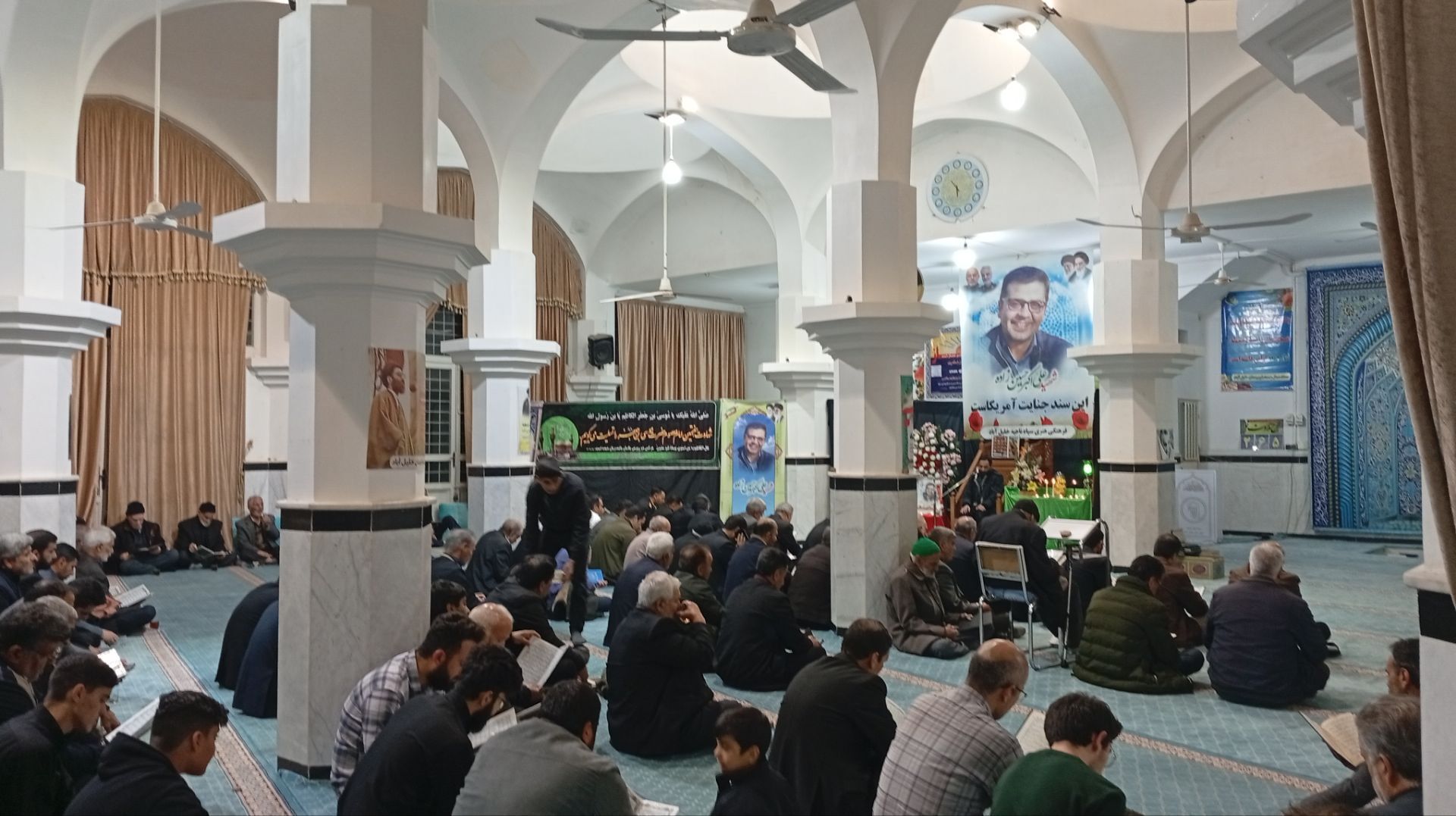 مراسم بزرگداشت شهید علی اکبر حسین زاده  در خلیل آباد