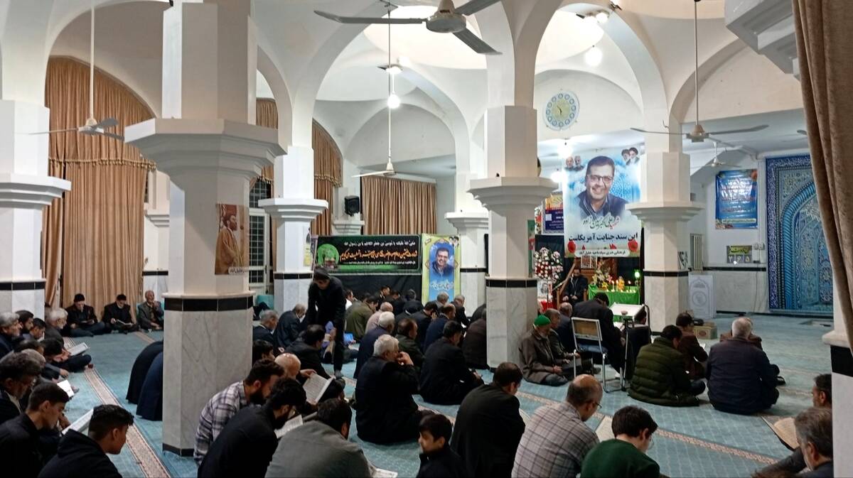 مراسم بزرگداشت شهید علی اکبر حسین زاده  در خلیل آباد
