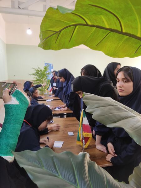 برگزاری باشکوه انتخابات شورای دانش‌آموزی در هنرستان زهرای مرضیه بندرعباس