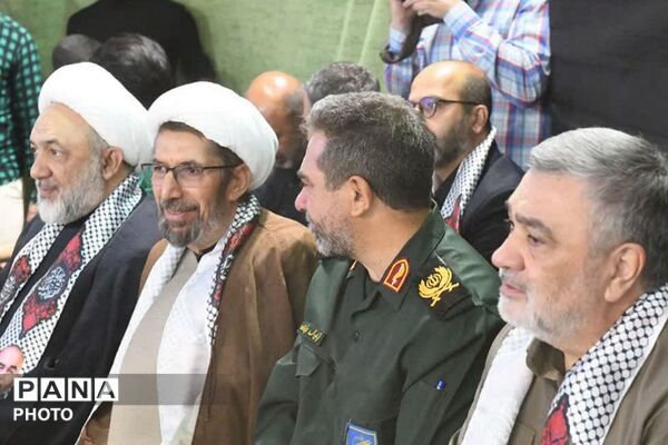 مراسم سالگرد شهادت سردار حسین سلامی در ناحیه دو شهرری 
