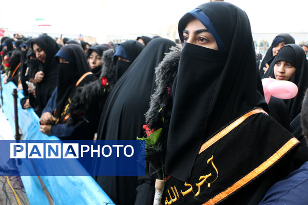 میزبانی مسجد مقدس جمکران از لاله‌های فاطمی-1