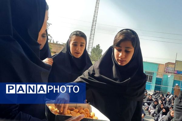 افتتاحیه طرح مصباح الهدی در هنرستان تاجیک بهارستان دو