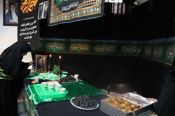 مراسم شهادت حضرت فاطمه زهرا(س) در دبیرستان فرهنگ فاطمیه منطقه ۱۱