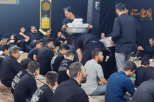 پذیرایی از محبان سید الشهدا در شهرستان قرچک 