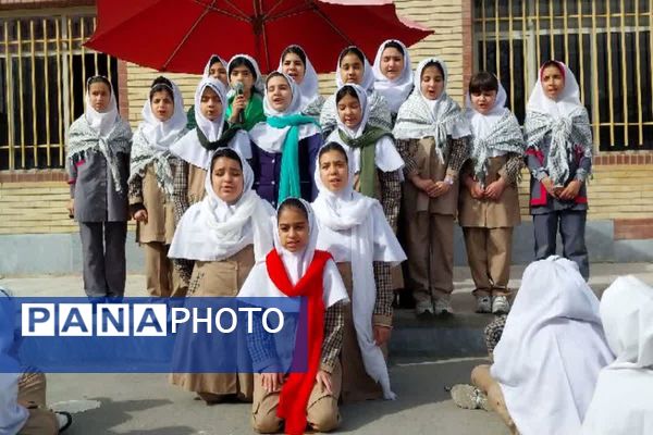 طنین زنگ انقلاب در مدارس شهرستان شهریار 