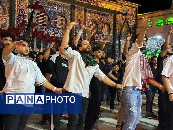 مراسم عزاداری شب تاسوعای حسینی در آمل