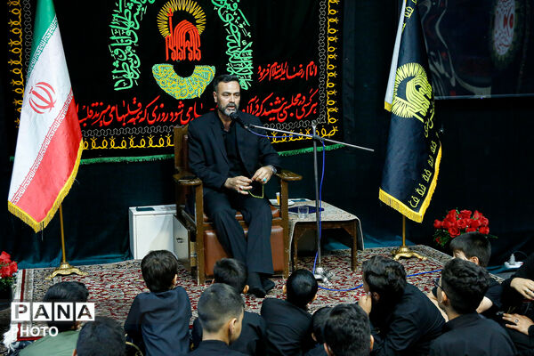 محفل عزاداری مکبرین نوجوان حرم مطهر رضوی