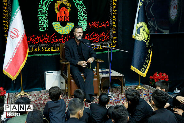 محفل عزاداری مکبرین نوجوان حرم مطهر رضوی