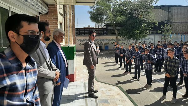 آغاز سال تحصیلی جدید در دبیرستان پسرانه عبدالحسین قفلی