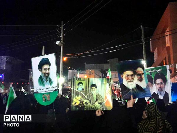 اجتماع حامیان آرمان‌های انقلاب اسلامی در گلوگاه