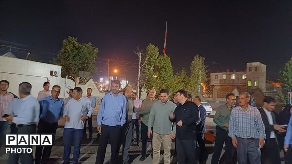 تداوم حضورحماسی مردم وفرهنگیان شهرستان کوهدشت در اجتماعات شبانه