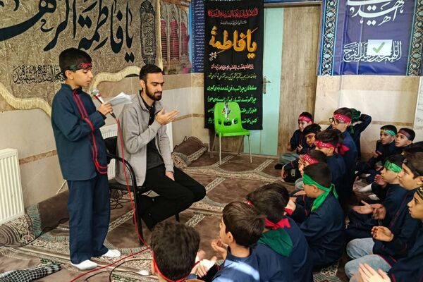 طنین یا زهرا سلام‌الله‌علیها در مدرسه  غیاث‌الدین جمشید کاشانی ملارد