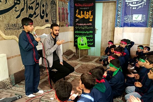 طنین یا زهرا سلام‌الله‌علیها در مدرسه  غیاث‌الدین جمشید کاشانی ملارد