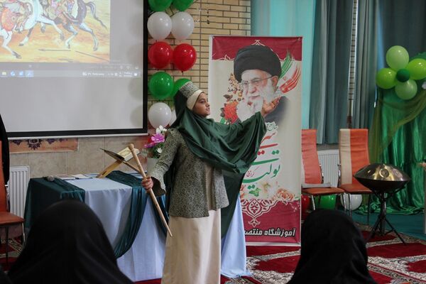 افتتاحیه مسابقات فرهنگی‌هنری «امید فردا» در مدرسه شاهد منتصرین ورامین