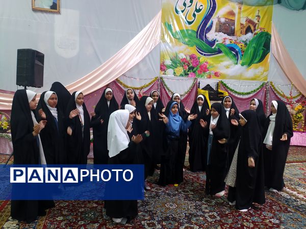 جشن ولادت امام علی(ع) در شهرستان خلیل‌آباد 