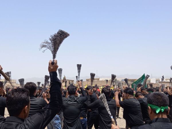 بزرگترین همایش روز عاشورای حسینی در دهنو خلیل‌آباد