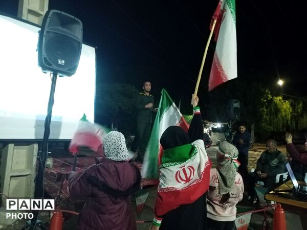 برگزاری اجتماع شبانه در حسینیه شهدای شهر بار 