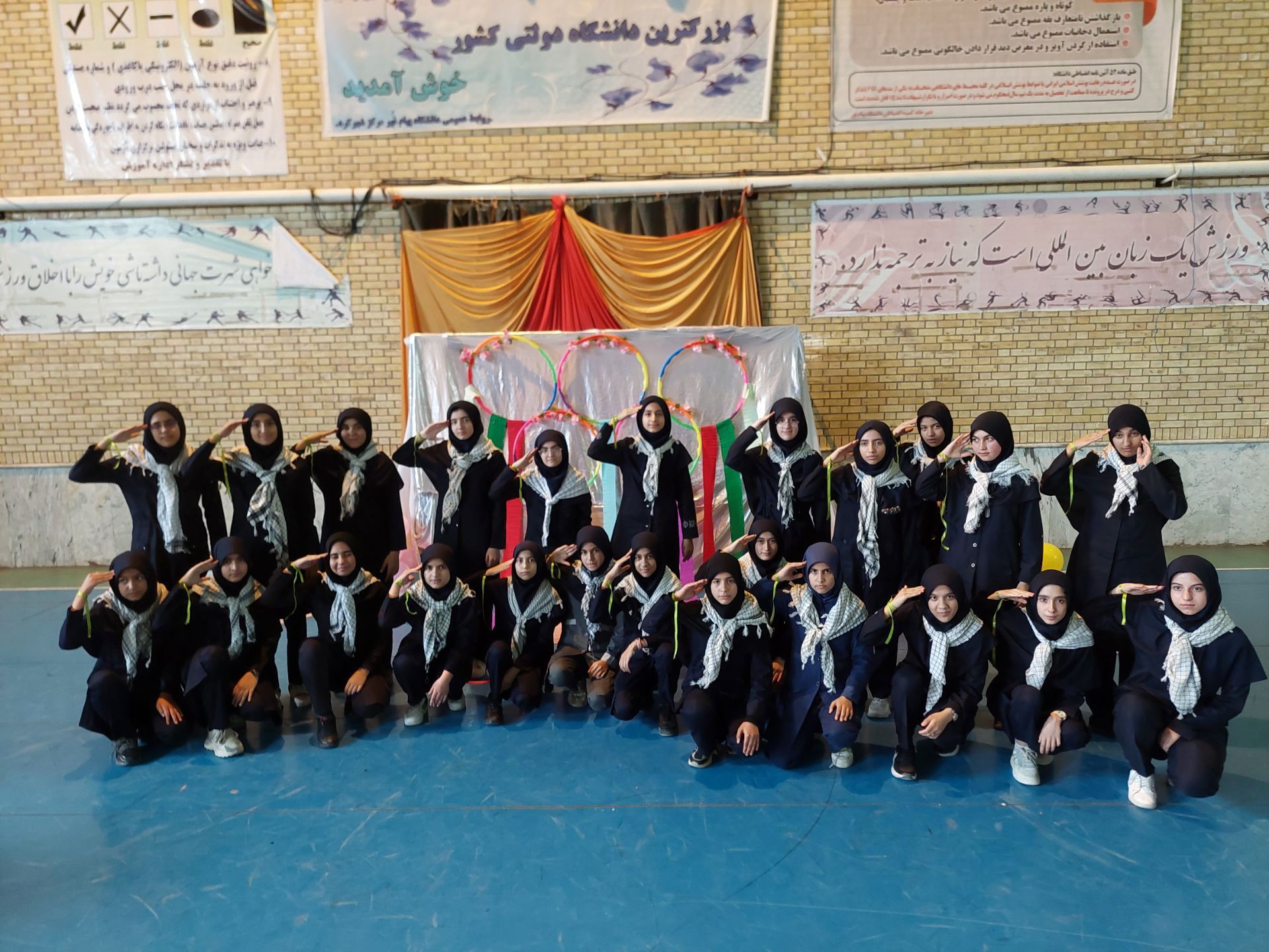 هیجان ورزش در روزهای المپیاد