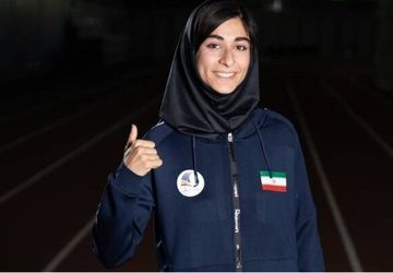 نشان نقره دختر ایرانی در دوومیدانی جوانان آسیا