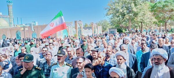 راهپیمایی جمعه خشم در کاشمر 