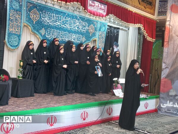 اجتماع بزرگ دختران سید علی در مهدیه شهرستان نیشابور 