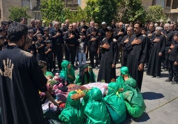 روستای ازناو، غرق در ماتم عاشورای حسینی