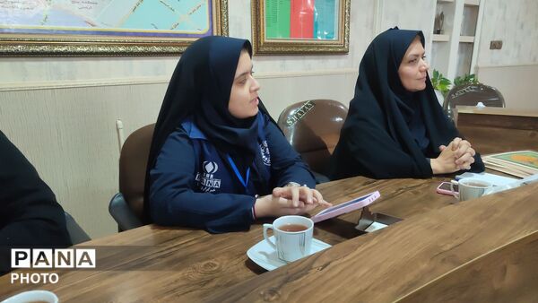 آیین تجلیل و تقدیر از دانش آموزان  خبرنگار خبرگزاری پانا ناحیه۳