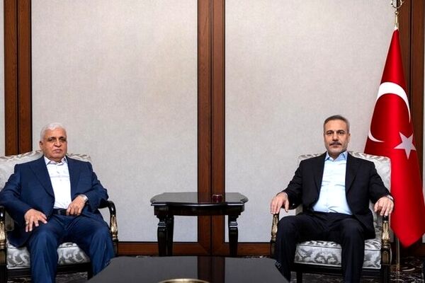 فیدان با رئیس سازمان الحشد الشعبی عراق دیدار کرد