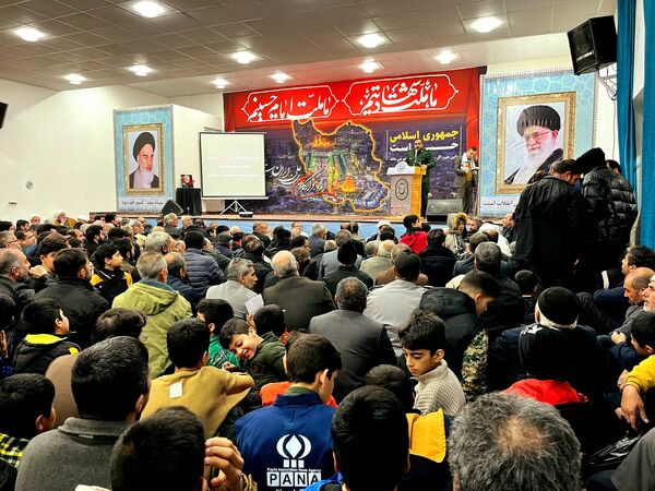مراسم پنجمین سالگرد شهادت سردار سلیمانی در ناحیه سپاه سملقان