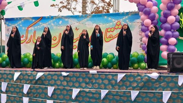شادپیمایی روز میلاد حضرت مهدی (عج) در شهرستان سمنان