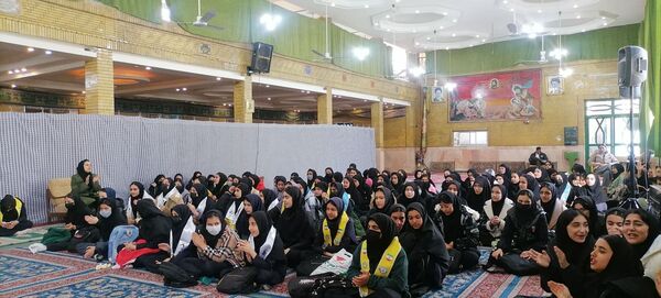 جشن شعبانیه و میلاد با سعادت منجی عالم بشریت حضرت مهدی عجل الله در حسینیه شهر بار نیشابور 