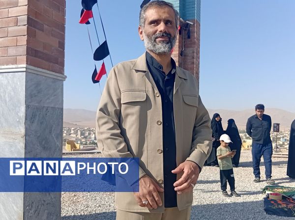 برگزاری مراسم پرفیض دعای ندبه در تپه نورالشهدا شهر نقنه