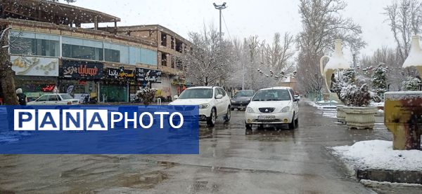 بارش دل‌انگیز برف‌ در اولین روزهای بهمن ماه