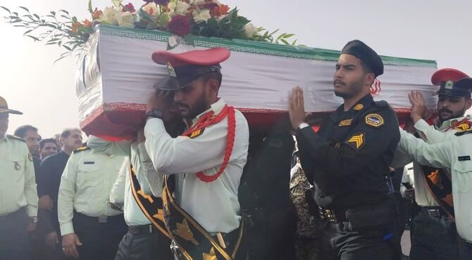 مراسم تشییع و تدفین پیکر مطهر شهید محمد فاتحی