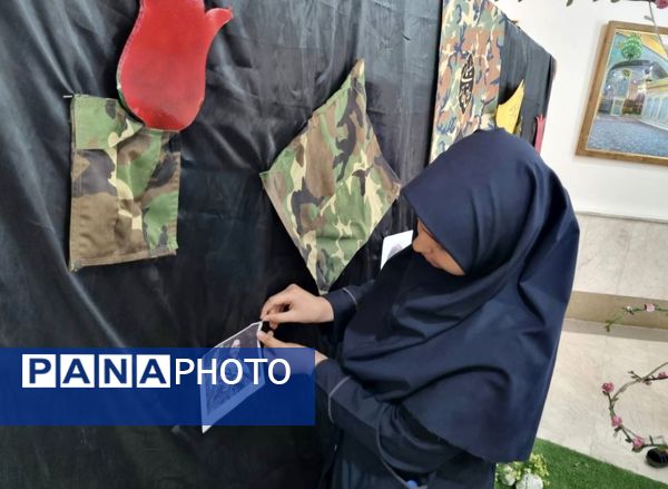 گرامیداشت یاد شهید مبارز سید حسن نصرالله در ناحیه یک مشهد