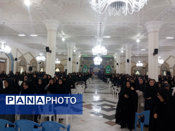 برگزاری اجتماع بزرگ دختران رضوی در شهرستان کاشمر 