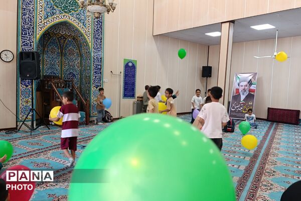 برگزاری جشن الفبای دانش‌آموزان دبستان پسرانه شیخ صدوق در مسجد جامع صباشهر