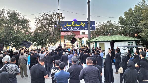 آیین سنتی عزاداری «چهارپایه خوانی» در قم